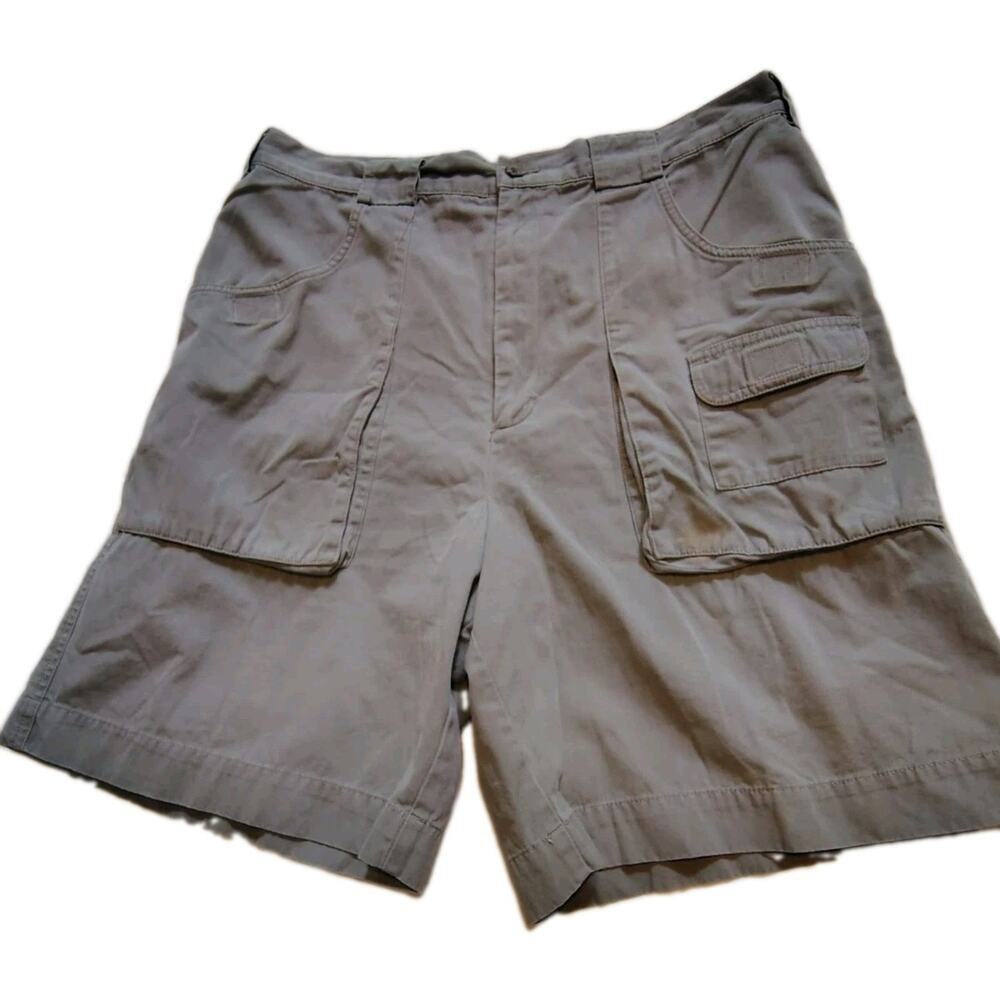 Eddie Bauer Legend Darrington Trail Short Women's 16 Tall Olive Sage Cargo...